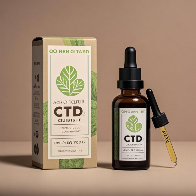 CBD Tincture Packaging