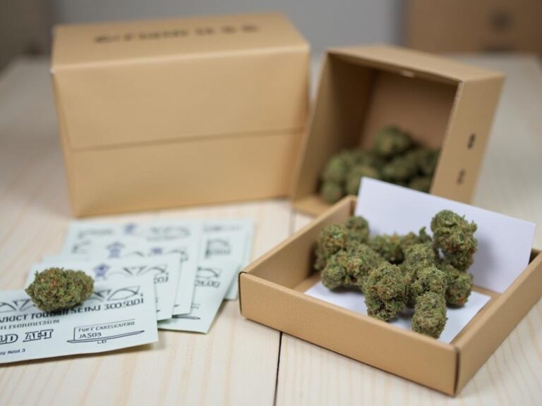 Can i bring my dispensary marijuana packaging box