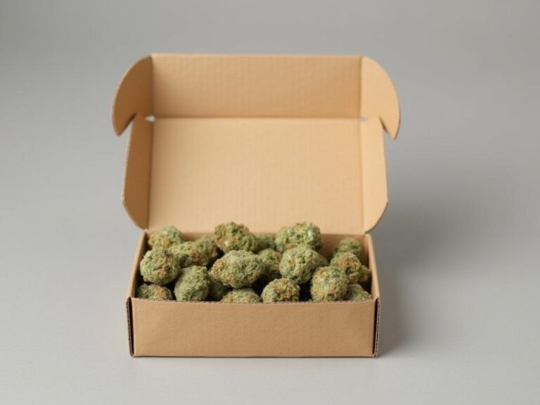 Can i bring my dispensary marijuana packaging pape