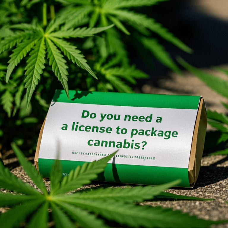 Do you need a license to package cannabis
