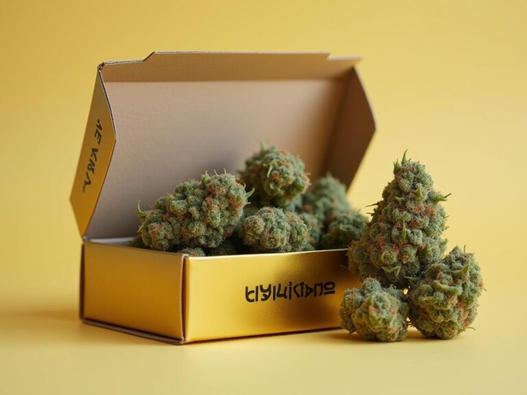 How is marijuana wax packaged box