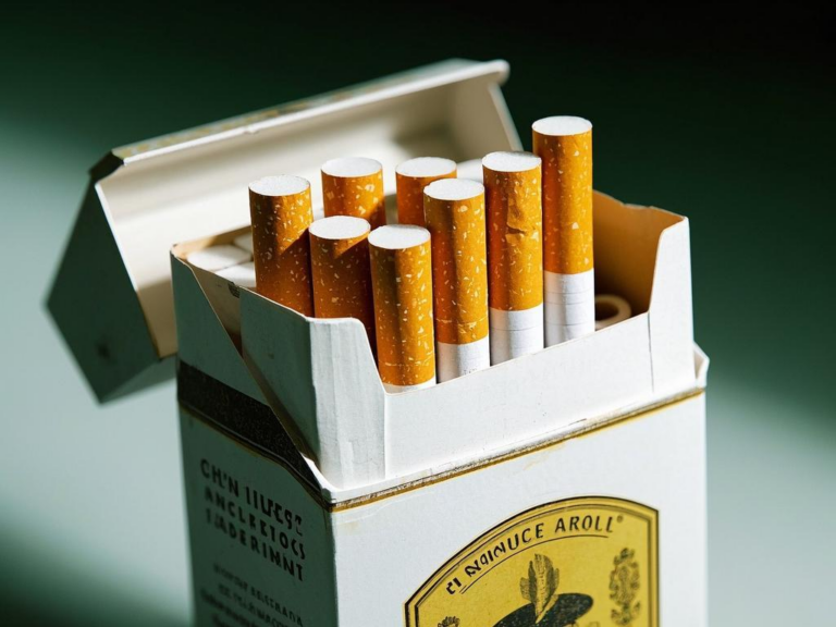 ¿Cuántos cigarrillos hay en una caja?