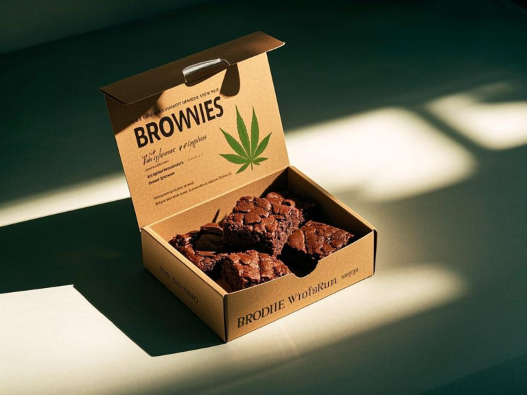 ¿Cuántos gramos de marihuana hay para una caja de brownies?