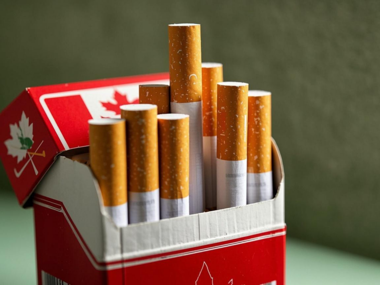 ¿Cuánto cuesta una caja de cigarrillos en Canadá?
