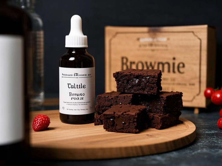 How to use tincture in brownie box mix