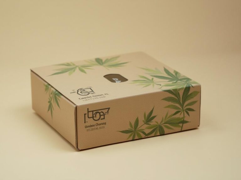 cannabis packaging box