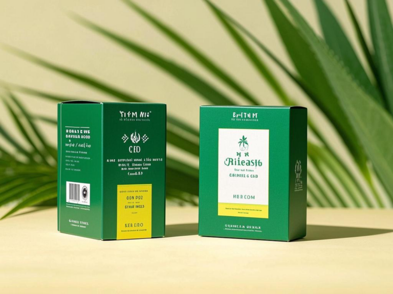 Empaque de gomitas de CBD