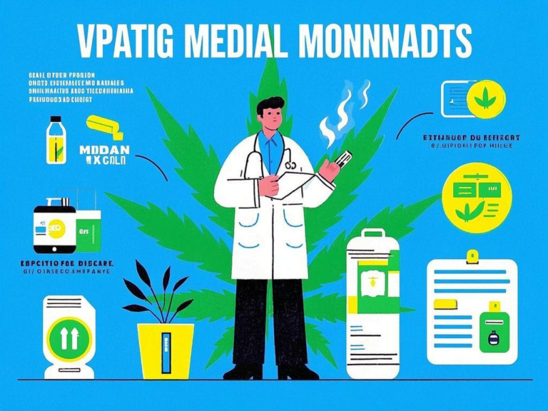 Vapeo de cannabis medicinal